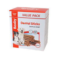 Produktbild von Boxby Dental Sticks Zahnpflege-Snack für Hunde Adult mit Huhn und Ente getreidefrei 320g