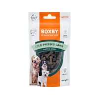 Produktbild von Boxby Getreidefreie Belohnungssnacks Lachs Hypoallergen mit hohem Fleischanteil 100 g