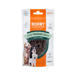 Produktbild von Boxby Getreidefreie Belohnungssnacks Lamm Hypoallergen mit hohem Fleischanteil 100 g