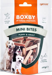 Boxby Mini Bites Belohnungssnack Huhn und Fisch 100 g – Bild 1 von 2