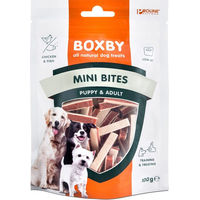 Produktbild von Boxby Mini Bites Belohnungssnack Huhn und Fisch 100 g