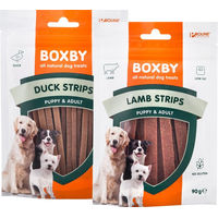 Produktbild von Boxby Trockenfleisch Strips Ente 90 g
