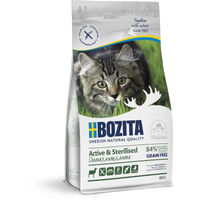Produktbild von Bozita Active & Sterilised Katzentrockenfutter Lamm getreidefrei Adult 400 g - 400 g