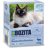 Produktbild von Bozita Cat Katzenfutter Rentier Stückchen in Soße 6 x 370 g - 6 x 370 g