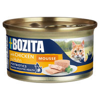 Produktbild von Bozita Cat Mousse Huhn Katzenfutter Nass Adult Getreidefrei Ohne Zucker 12x 85 g