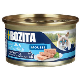 Bozita Cat Mousse MSC Thunfisch Katzenfutter Adult Getreidefrei Ohne Zucker 12x 85 g – Bild 1 von 2
