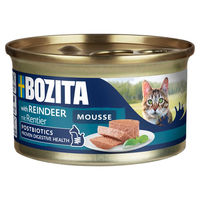Produktbild von Bozita Cat Mousse Rentier und Fisch Katzenfutter Adult Getreidefrei Monoprotein 12x 85 g