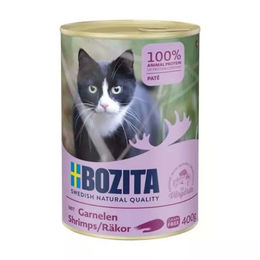 Bozita Cat Paté Garnelen für Katzen getreidefrei und ohne Zucker 6 x 400 g - 6 x 400 g – Bild 1 von 5