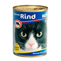 Produktbild von Bozita Cat Paté Rind Huhn Schwein Getreidefrei Ohne Zucker 6 x 400 g - 6 x 400 g