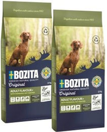 Bozita Dog Original Adult Flavour Plus Hundefutter Rentier und Huhn getreidefrei 2x12 kg - 2 x 12 kg – Bild 1 von 2