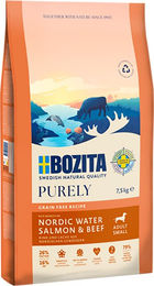 Produktbild von Bozita Dog Purely Adult Getreidefreies Hundefutter Lachs und Rind für kleine Rassen 7,5 kg - 7,5 kg