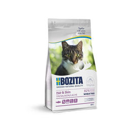 Bozita Hair & Skin Katzen Trockenfutter Lachs & Huhn Getreidefrei Adult 400 g - 400 g – Bild 1 von 6