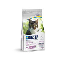 Produktbild von Bozita Hair & Skin Katzen Trockenfutter Lachs & Huhn Getreidefrei Adult 400 g - 400 g