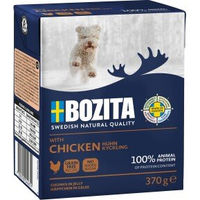 Produktbild von Bozita Hund Nassfutter Junior Huhn Monoprotein Stückchen in Gelee 6x370 g - 6 x 370 g