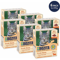 Produktbild von Bozita Hundefutter Stückchen in Sauce mit Lamm getreidefrei und ohne Zucker 6x370 g
