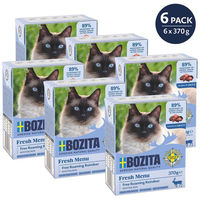 Produktbild von Bozita Hundefutter Stückchen in Sauce mit Rentier für Adult Getreidefrei und Ohne Zucker 6x370g - 6 x 370 g