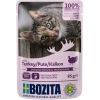 Produktbild von Bozita Hundefutter Stückchen in Sauce Pute 12x85g