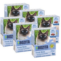 Produktbild von Bozita Hundefutter Stückchen in Sauce Rentier Getreidefrei 6x370g - 6 x 370 g