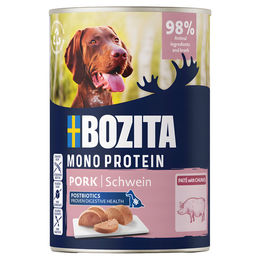 Bozita Hundepaté Schwein Getreidefrei Adult 6x 400 g – Bild 1 von 2