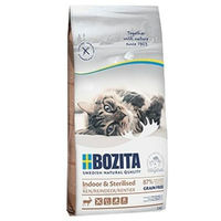 Produktbild von Bozita Indoor & Sterilised Katzentrockenfutter Rentier Getreidefrei Adult 2 kg - 2 kg