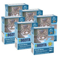 Produktbild von Bozita Katzenfutter Stückchen in Gelee Makrele getreidefrei 6x370g - 6 x 370 g