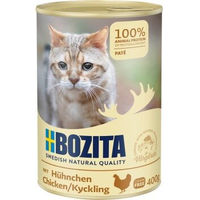 Produktbild von Bozita Katzenpastete Huhn Getreidefrei und Ohne Zucker 6x400g - 6 x 400 g