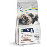 Produktbild von Bozita Katzentrockenfutter Indoor & Sterilised Rentier Getreidefrei Adult 400 g - 400 g