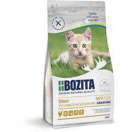 Bozita Kitten Trockenfutter Getreidefrei Huhn Lachs 400 g - 400 g – Bild 1 von 3
