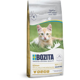 Bozita Kitten Trockenfutter Huhn Getreidefrei 2 kg - 2 kg – Bild 1 von 5