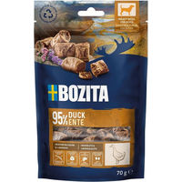Produktbild von Bozita Meaty Bites Hundesnack Ente getreidefrei 70 g - 10 x 70 g
