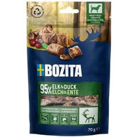 Produktbild von Bozita Meaty Bites Hundesnack Ente und Wild getreidefrei ohne Zucker 2x70 g