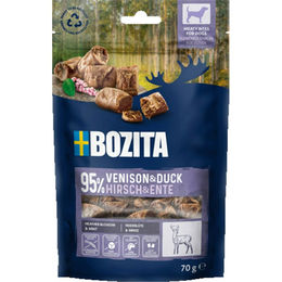 Bozita Meaty Bites Hundesnack Hirsch und Ente getreidefrei 70 g - 10 x 70 g – Bild 1 von 7