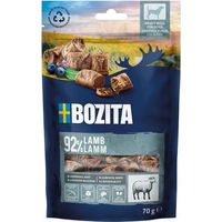 Produktbild von Bozita Meaty Bites Hundesnack Lamm getreidefrei mit hohem Fleischanteil 70 g - 10 x 70 g
