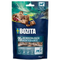 Produktbild von Bozita Meaty Bites Hundesnack Rentier und Ente getreidefrei 2x70 g