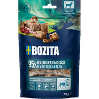 Produktbild von Bozita Meaty Bites Hundesnack Rentier und Ente getreidefrei 70 g - 10 x 70 g