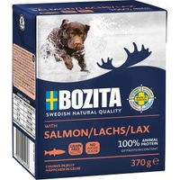 Produktbild von Bozita Naturals Happen Lachs Stückchen in Gelee getreidefrei ohne Zucker 6x370g - 6 x 370 g