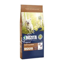 Bozita Original Puppy & Junior Hundefutter Huhn Trockenfutter weizenfrei 12 kg - 12 kg – Bild 1 von 13