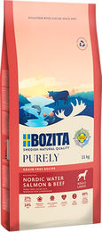 Bozita Purely Adult Hundefutter Lachs und Rind Getreidefrei 11 kg - 11 kg – Bild 1 von 4