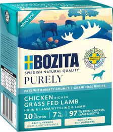 Bozita Purely Paté Hund Adult Huhn & Lamm Getreidefrei 6 x 370 g - 6 x 370 g – Bild 1 von 7