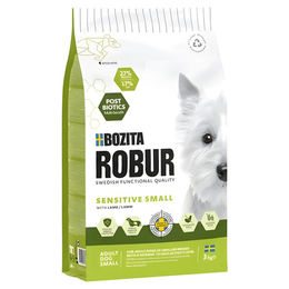 Bozita Robur Adult Small Breed Sensitive Hundefutter Lamm und Schwein getreidefrei 3 kg - 3 kg – Bild 1 von 2