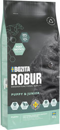 Bozita Robur Puppy & Junior Hund Trockenfutter Huhn Getreidefrei 12 kg - 12 kg – Bild 1 von 5