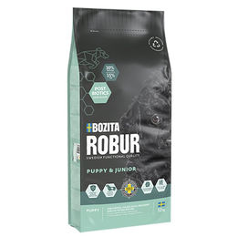 Bozita Robur Puppy & Junior Hund Trockenfutter Huhn getreidefrei 3 kg - 3 kg – Bild 1 von 7