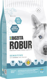 Bozita Robur Sensitive Hundefutter Adult Rentier Getreidefrei 3 kg - 3 kg – Bild 1 von 2