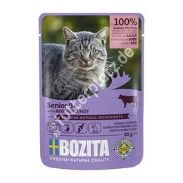 Bozita SE Cat Senior Pouch Stückchen in Sauce Rind 12 x 85 g - 24 x 85 g – Bild 1 von 2