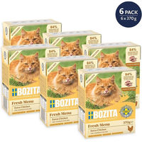 Produktbild von Bozita Tetra Häppchen in Sauce Huhn getreidefrei und ohne Zucker 6x370 g