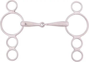 Produktbild von BR 4-Ring Gebiss aus Edelstahl für Pferde 18 mm