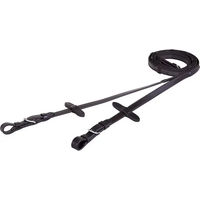 Produktbild von BR Antislip Gurtzügel gummiert 19 mm Warmblut Schwarz/Silber