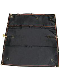BR Boxenvorhang Boxentürabsperrung aus Polyester Schwarz 120 x 200 cm – Bild 1 von 1
