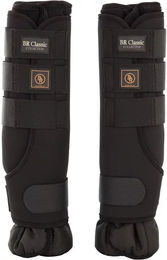 BR Classic Geschlossene Hinterhandgamaschen aus Neopren Schwarz Größe S für Pferde – Bild 1 von 2