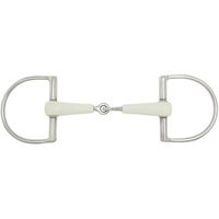 Produktbild von BR Combo Comfort D-Ring-Trense aus Edelstahl für Pferde 18 mm einfach gebrochen